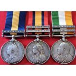 Cape of Good Hope & Boer War Service Medals to Sgt J R Wilkinson, Prince Alfred Cape Field Artillery