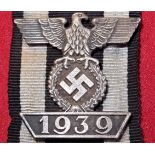 WW2 German bar to the Iron Cross 2nd Class