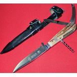 German-made knife & scabbard by Puma 5