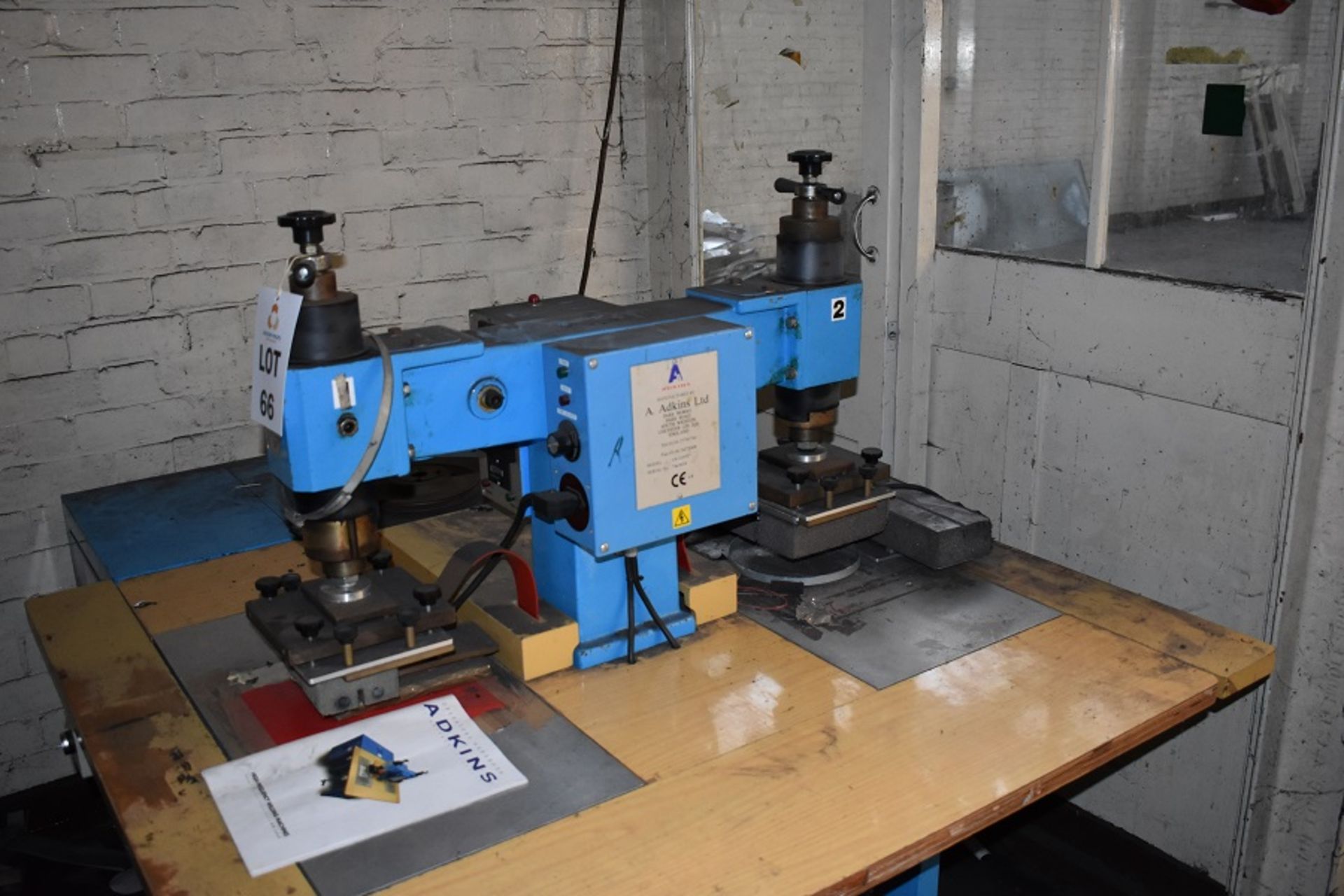 1 X ADKINS DH 5000 HIGH FREQUENCY WELDING MACHINE - Image 2 of 2