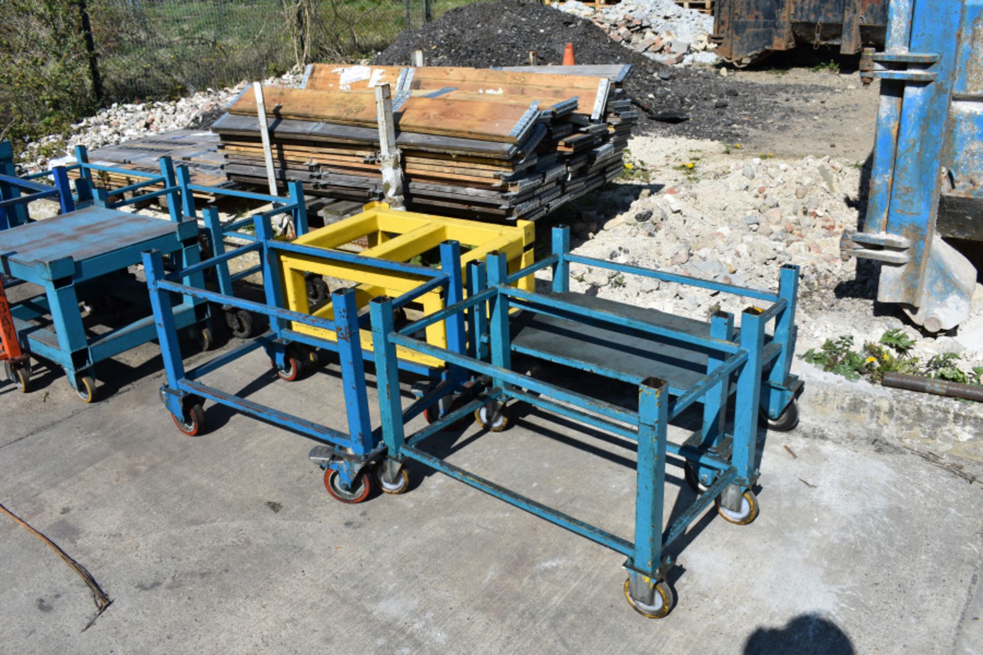 4 X VARIOUS WORK TROLLIES - Image 2 of 3