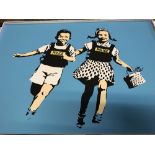 Banksy "Jack & Jill" High Quality Print, Size a2