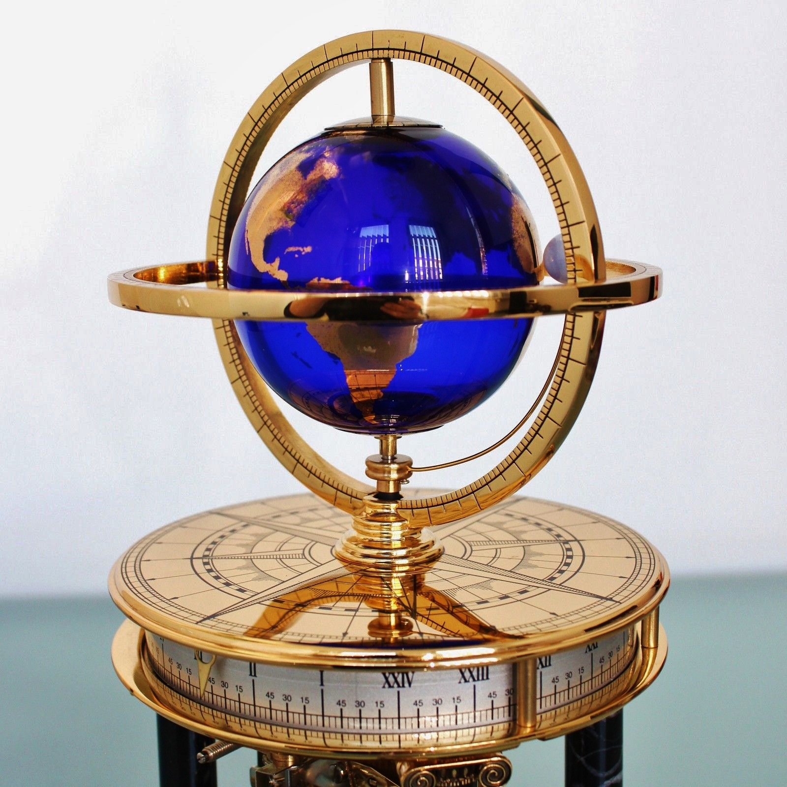 Franklin Mint Royal Geographical Society Millennium Clock - Image 2 of 6