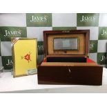 Large Vintage Dunhill Humidor & Montecristo 25`s No.2