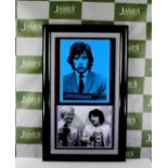 Andy Warhol - Mugshot of Rolling Stones frontman Mick Jagger
