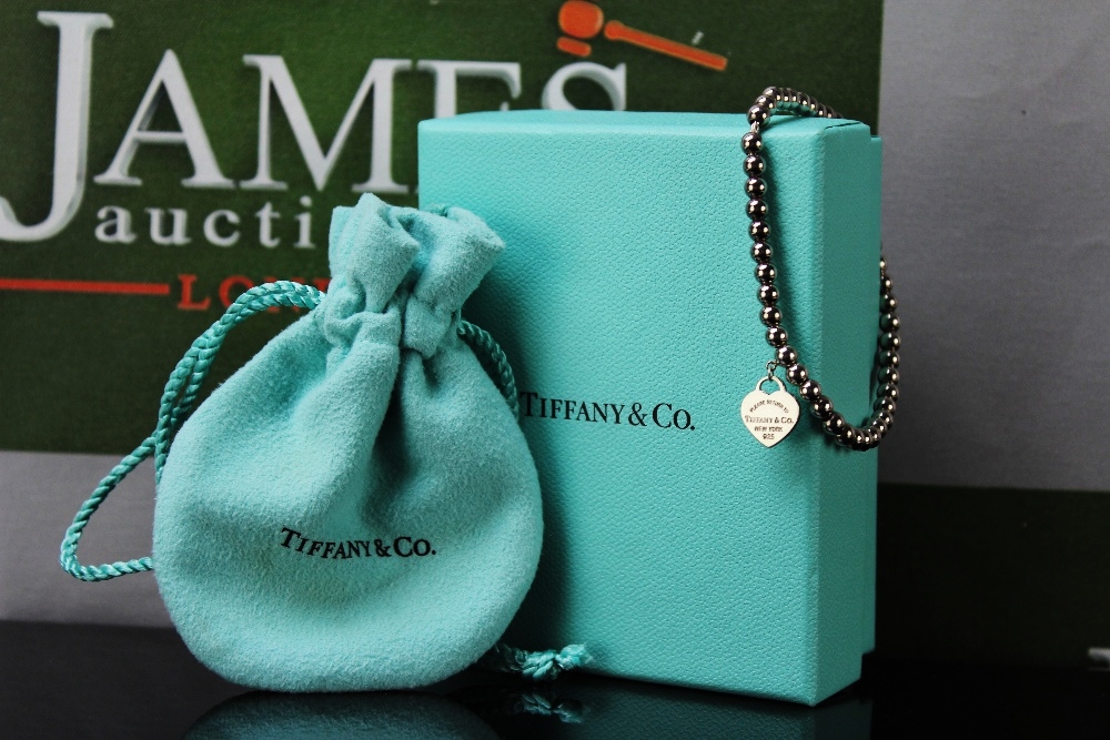 Tiffany & Co Return To New York 925 Sterling Silver Bracelet
