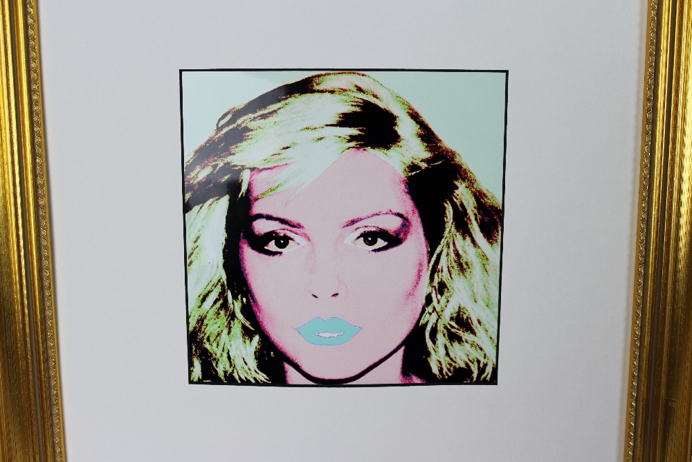 Andy Warhol "Blondie" 1987 Ltd Edition Lithograph - Image 2 of 2