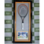 Andy Murray Wimbledon & Olympic Champion Signed Racket