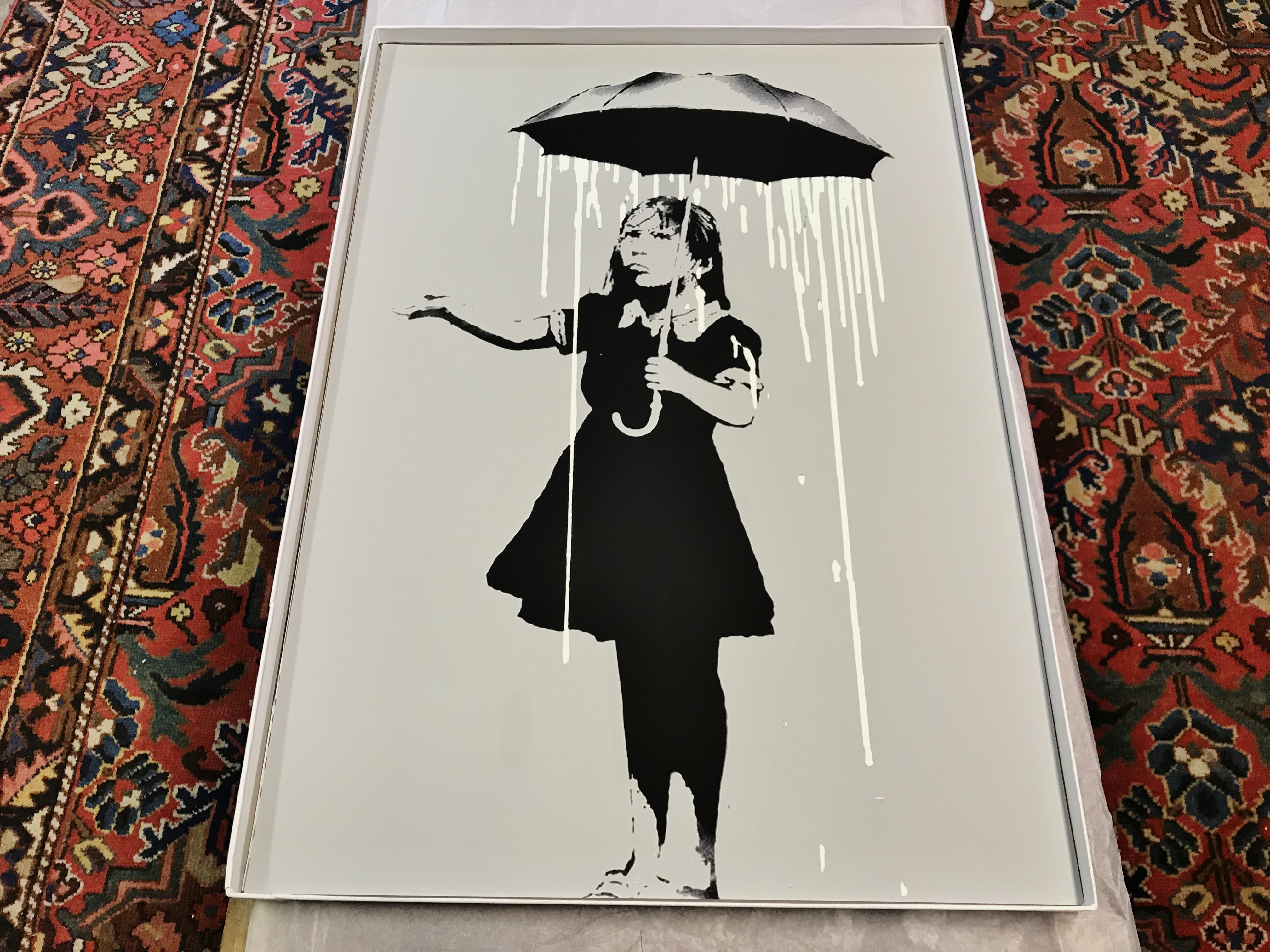 Banksy "Nola" High Quality Print, Size a2