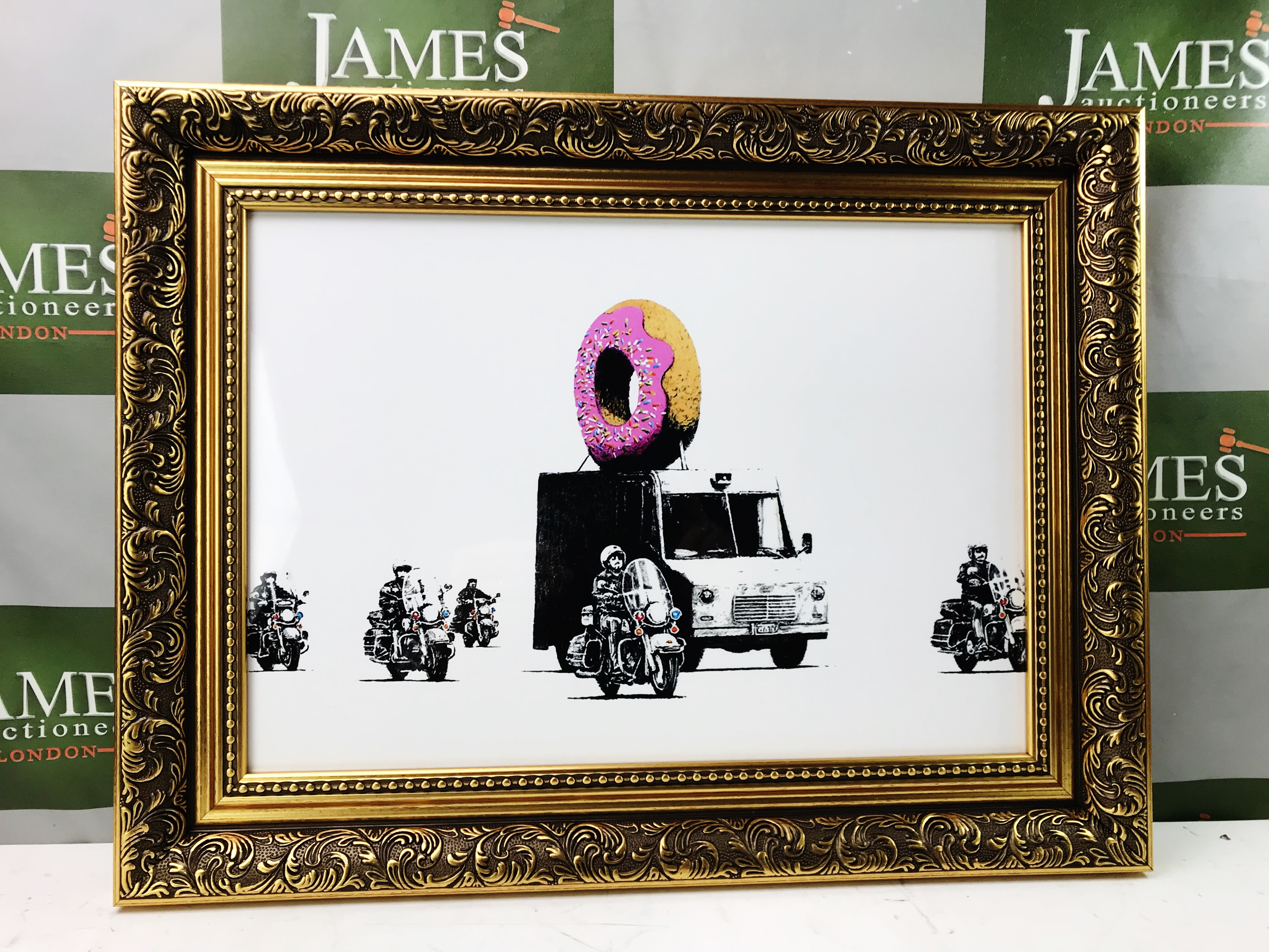 Banksy Ltd Edition "Doughnut"