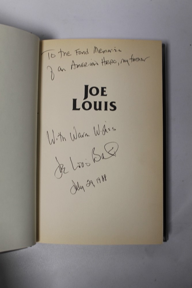 Boxing Books of Heavyweight Champion Joe Louis(Two Signed) - Image 6 of 6