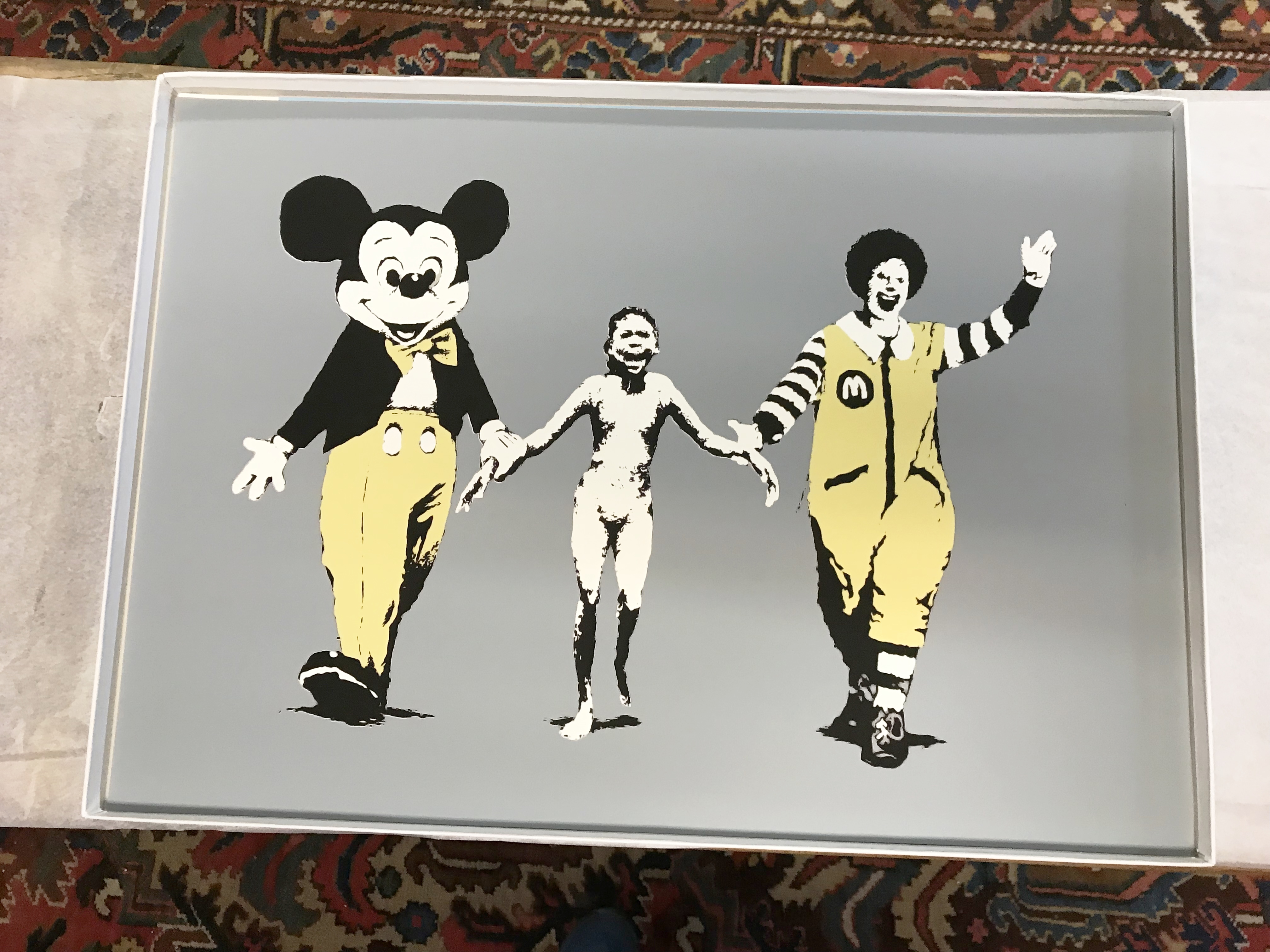 Banksy "Napalm" High Quality Print, Size a2