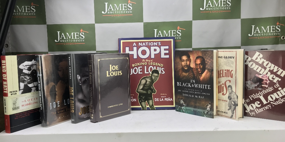 Boxing Books of Heavyweight Champion Joe Louis(Two Signed)