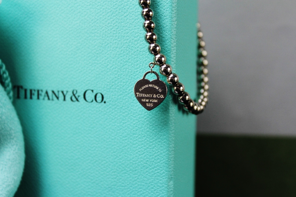 Tiffany & Co Return To New York 925 Sterling Silver Bracelet - Image 3 of 3