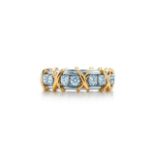 Tiffany & Co Schlumberger 16 Stone Diamond & Platinum Ring Rrp £8,995