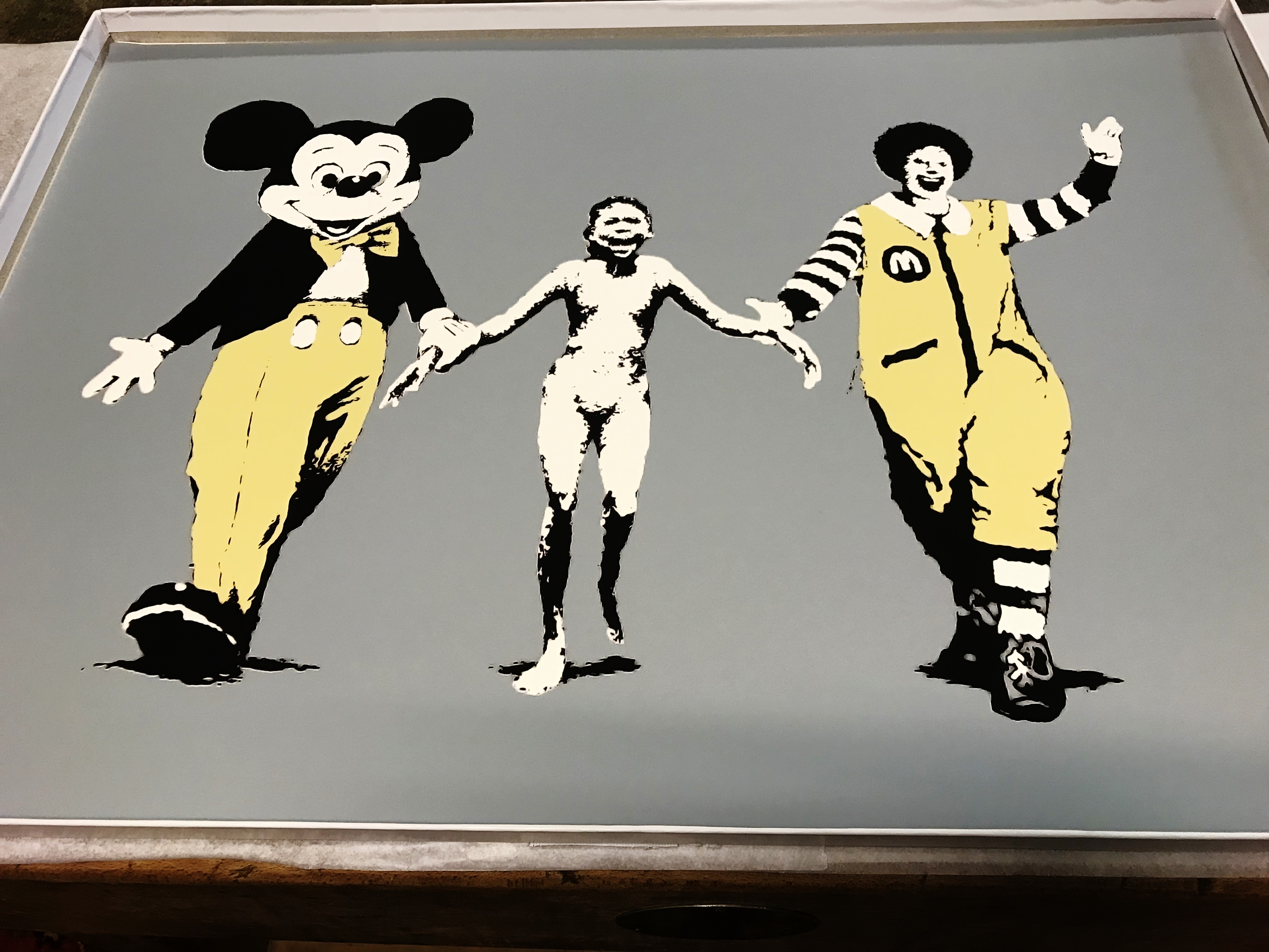 Banksy "Napalm" High Quality Print, Size a2 - Image 2 of 2