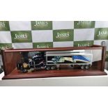 Franklin Mint Peterbuilt 1:32 Model 379 & Reefer Trailer