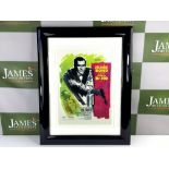 James Bond "From Russia With Love" Sean Connery Framed Lithograph
