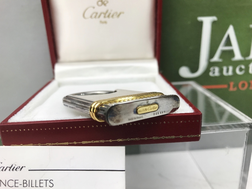 Cartier Key Ring, Gold Plated,original 80`s example with box etc as ...