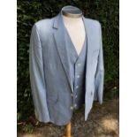 Gent`s New Linen & Silk Lined Three Piece Suit Giani Feraud