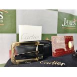 Cartier-Mens Belt, Santos Example