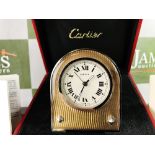 Cartier Deco Travel Alarm Clock