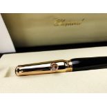Chopard Happy Diamond Rose Gold Ltd Edition Rollerball Pen-New.