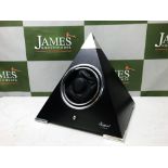 Rapport of London Evo 2 Ebony Pyramid Watch Winder