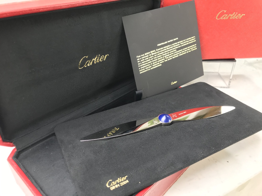 Cartier Santos Letter Opener Unused Example - Image 2 of 5