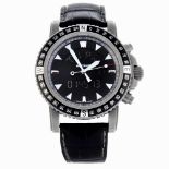 Montblanc 7062 Titanium Multifunction Watch 44mm Bezel