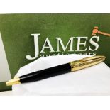 A Pasha de Cartier Ballpoint Pen, Gold Plated