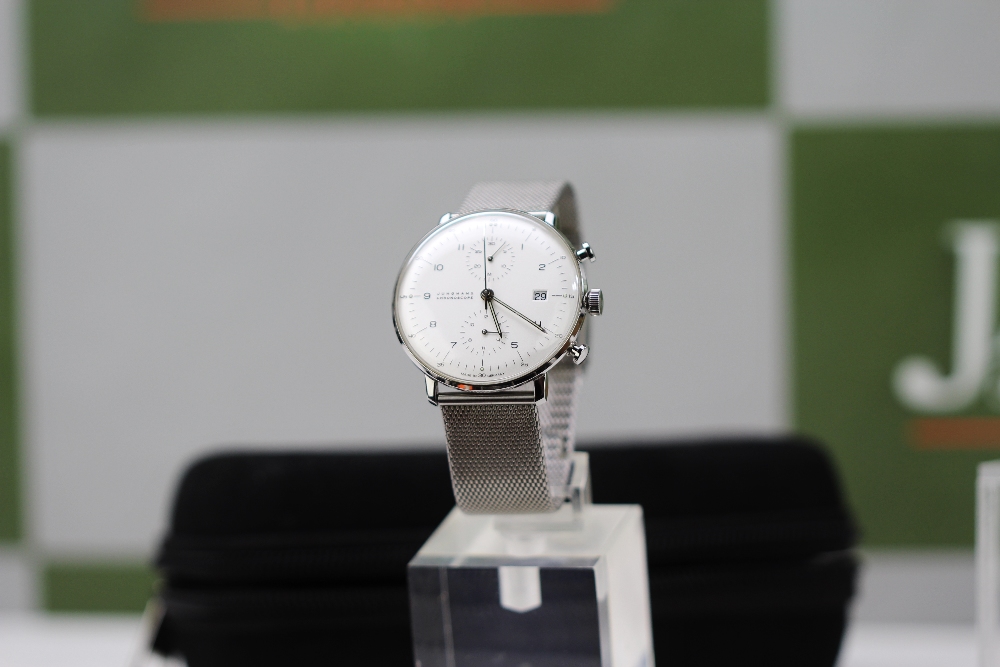 Junghans Max Bill Chronoscope Ref 27.4003 - Image 6 of 6