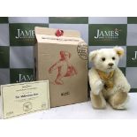 Steiff 2000 Millennium Mohair Teddy Bear 32cm