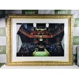 Banksy "Monkey Parliament" Giclee Print, Ornate Framed