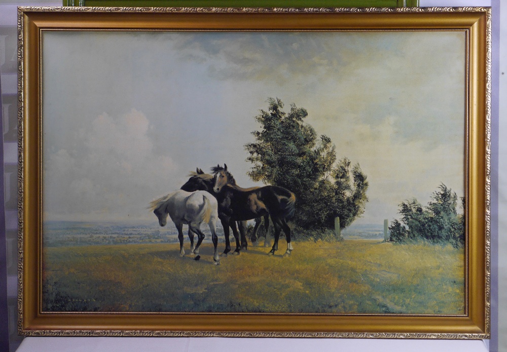 After Gerald Coulson - Horses In a Paddock