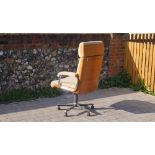 Vitra - Mid Century Modern Captain Director's Swivel Chair on Casters
