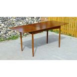 Vanson Mid Century Walnut Extending Dining Table