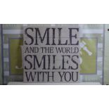 Shabby Chic Painted Message Wall Hanging Panel Board