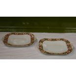 Vintage Pair Richmond China Cake/Sandwich Plates