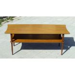 Mid Century Modernist Two Tier Coffee Table