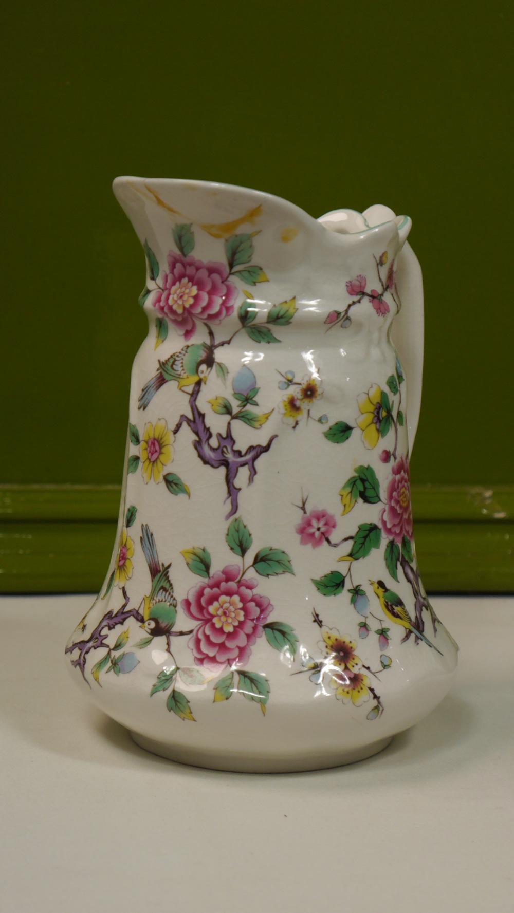 Vintage Floral Porcelain Jug - Image 4 of 4