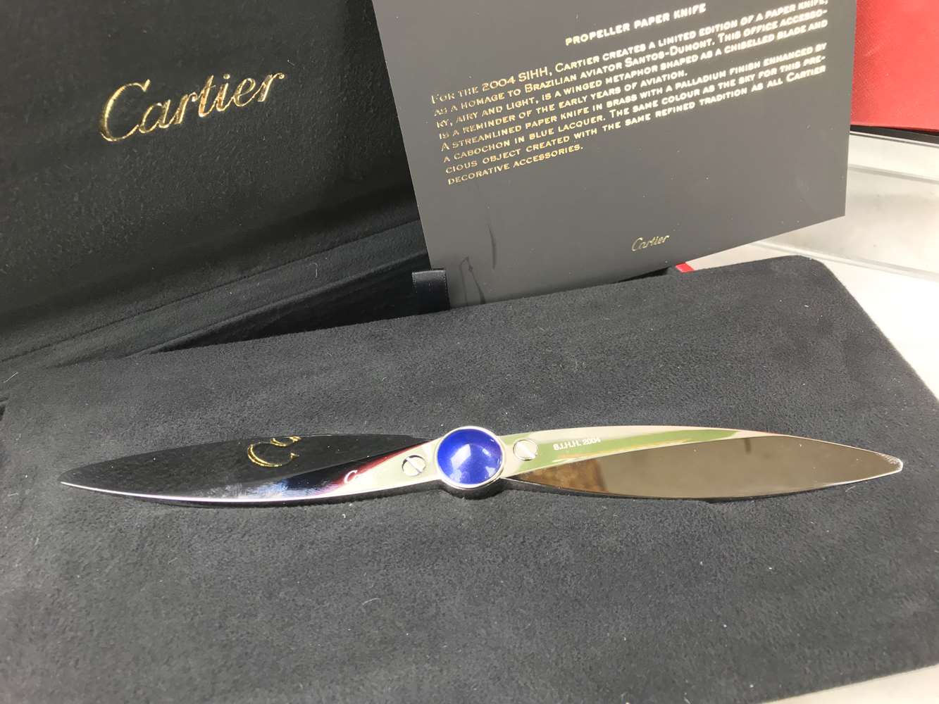 Cartier Santos Letter Opener Unused Example - Image 3 of 5