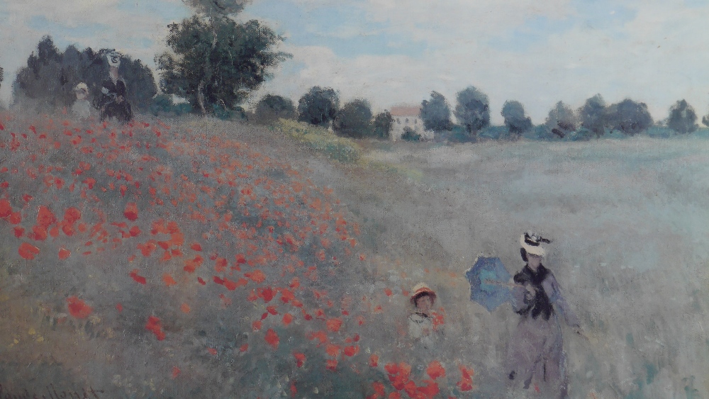 Oscar-Claude Monet (French 1840 - 1926) - Les Coquelicots - The Poppy Field near Argenteuil Print - Image 2 of 4