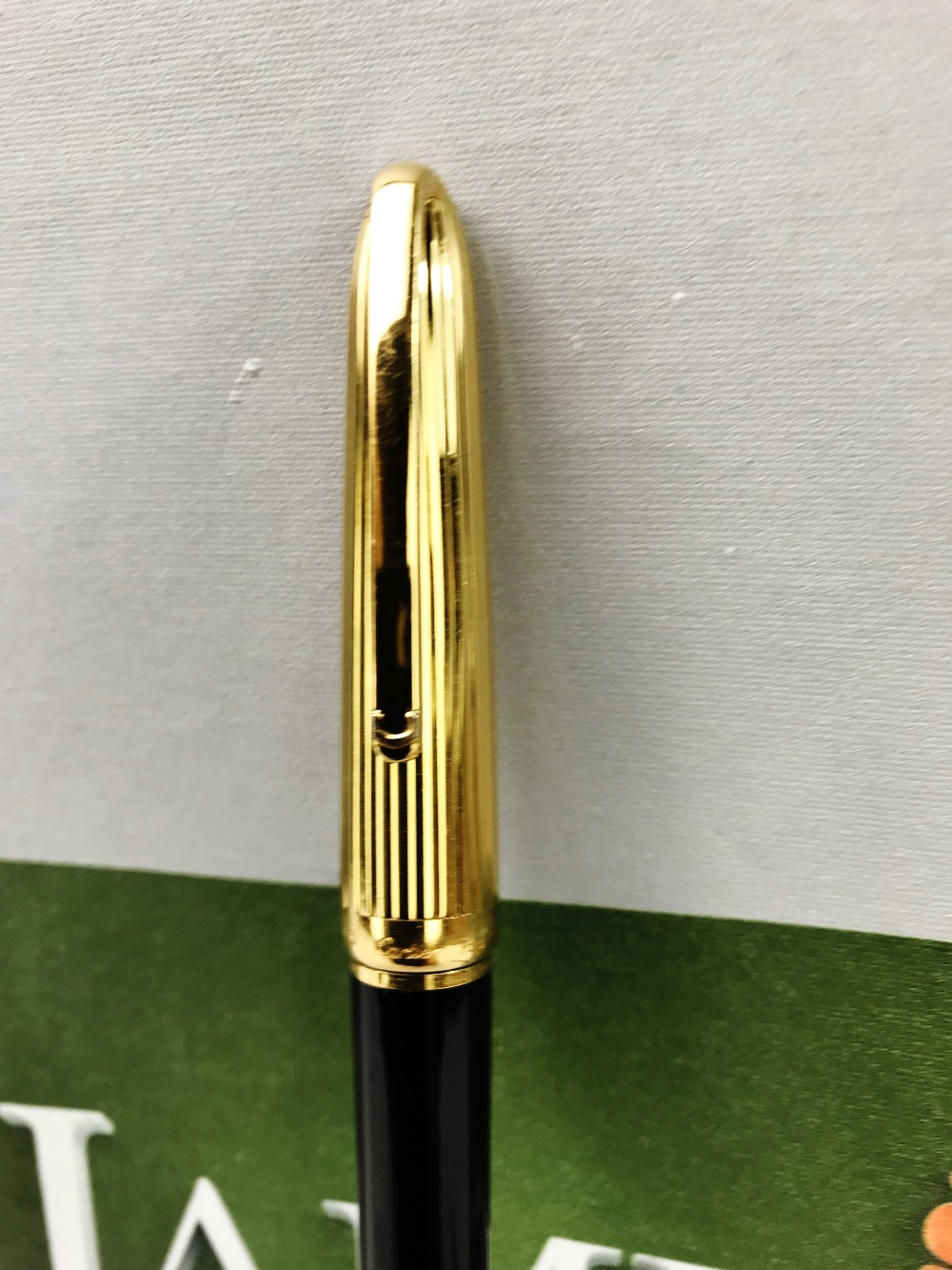 A Pasha de Cartier Ballpoint Pen, Gold Plated - Image 2 of 3