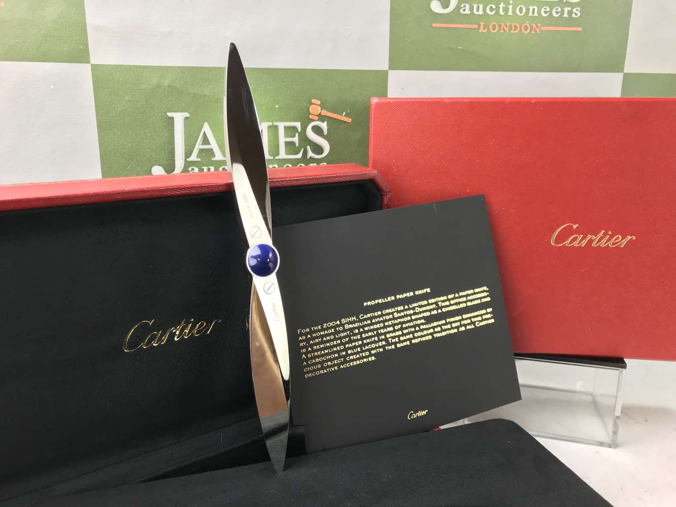 Cartier Santos Letter Opener Unused Example