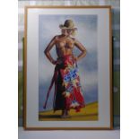 Nude Art - Portrait of a Nude Female Signed AF