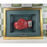 Muhammad Ali Signed Glove Along With 8 Heavyweight Greats