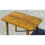 Mid Century Vintage Oak Side Table