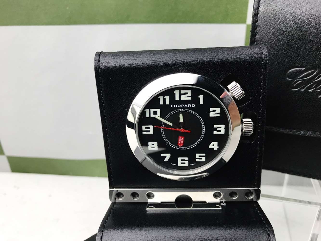 Chopard Mille Miglia 1000 Travel Alarm Desk Clock