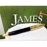 A Pasha de Cartier Ballpoint Pen, Gold Plated